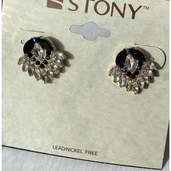 Earrings Stony Turquoise - Picture 1 of 6